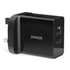 Anker 24W 2-Port USB Ladegerät - Schwarz