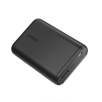 Anker PowerCore 10000 mAh Kompakte,  tragbare Powerbank mit PowerIQ - Schwarz