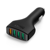 Aukey 2.4A Quad Port Auto-Ladegerät mit Schnellladung 3.0