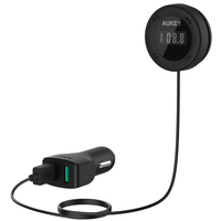 Aukey 4.8A FM Sender mit Dual-Port AiPower Auto-Ladegerät
