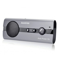 Avantree Wireless Bluetooth Freisprecheinrichtung Auto Kit mit Motion Sensor - Silber