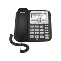 Binatone Acura 3000 Schnurtelefon mit Anrufblocker - Schwarz
