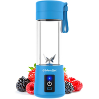 BlendJet One Tragbarer Mixer Smoothie Maker Shaker 340ml - Ozean Blau