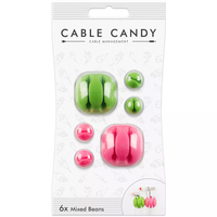 Cable Candy Grün & Rosa Mixed Beans (CC023)