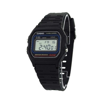 Casio Classic Retro-Style Wasserdichte Digital Uhr W-59-1V - Schwarz