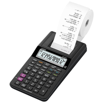 Casio Kompakter 12-stelliger Display-Druckrechner mit 12-stelliger Anzeige