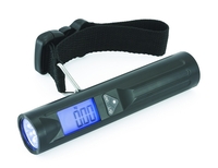 Digitale tragbare Reisegepäckwaage mit 8 LED-Taschenlampe