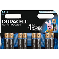 Duracell MX1500 Ultra Power AA Batterien - 8er Pack