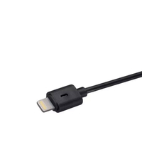 Duracell Sync & Charge Lightning Kabel - 2M - Schwarz