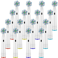 EB50-P Cross Action Replacement Toothbrush Heads - 4x 4 Pack