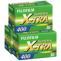 Fujifilm Superia X-TRA 400 36 Belichtungen Farbdruckfilm - 3er-Pack