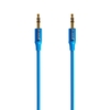 Groov-e 3.5mm Aux Spiralkabel - 1.8m - Blau