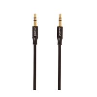 Groov-e 3.5mm Aux Spiralkabel - 1.8m - Schwarz