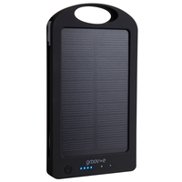 Groov-e 6000mAh Tragebare Solar Powerbank