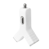 Groov-e Dual USB Autoladegerät - Weiss