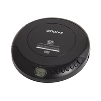 Groov-e Retro Series CD Player - Schwarz