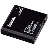 Hama All-in-One-USB-SD-Kartenleser - Schwarz