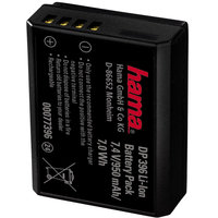 Hama Canon LP-E10 Ersatz für Li-Ion Kamera Akku
