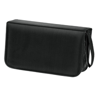 Hama CD-/DVD-/Blu-ray-Tasche 120,  Schwarz