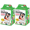 Instax Mini Fotofilm 40 Aufnahmen - 2er-Pack