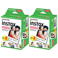 Instax Mini Fotofilm 40 Aufnahmen - 2er-Pack