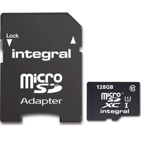 Integral 128GB Ultima PRO Micro SD Karte (SDXC) UHS-I U1 + Adapter - 90MB/s