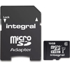 Integral 16GB UltimaPro Micro SDHC Card 40MB/s Inklusive Adapter - Class 10