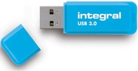 Integral 64GB Neon 3.0 USB Stick - Blau