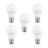 Integral GLS LED Classic Globe B22 6W (40W) 2700K Nicht dimmbare Mattlampe - 5er Pack