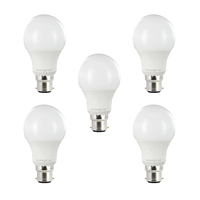Integral GLS LED Classic Globe B22 9.5W (60W) 2700K Nicht dimmbare Mattlampe - 5er Pack