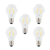 Integral GLS LED Vollglas Birne E27 4W (40W) 2700K Nicht-Dimmbare Lampe - 5 Stück