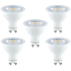 Integral GU10 Klassische LED-Glühbirne PAR16 4, 5W (50W) 2700K (Warm weiß) Nicht-Dimmbare Lampe - 5er Pack