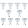 Integral GU10 LED-Glühbirnen PAR16 4, 5W (50W) 4000K (Kaltweiß) Nicht-Dimmbare Lampe - 10er Pack