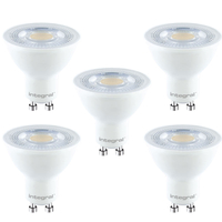 Integral GU10 LED-Glühbirnen PAR16 4.5W (50W) 4000K (kühles Weiß) Nicht dimmbare Lampe - 5 Pack
