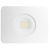 Integral Kompakter Robuster LED-Flutlicht IP65 20W (100W) 4000K (Kaltweiß) Gen II Nicht Dimmbare Lampe - Weiß