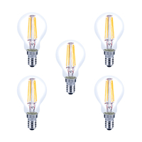 Integral LED Dome Glaskolben E14 3.5W (31W) 2700K Dimmbare Lampe - 5 Pack