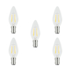 Integral LED Glaskolben B15 2W (25W) 2700K Nicht-Dimmbare Lampe - 5er Pack