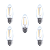 Integral LED Glaskolben E27 2W (25W) 2700K Nicht-Dimmbare Lampe - 5er Pack