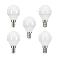 Integral LED Mini Globe E14 3.4W (25W) 2700K Nicht dimmbare Mattlampe - 5er Pack