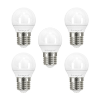 Integral LED Mini Globe E27 3.4W (25W) 2700K Nicht dimmbare Mattlampe - 5er Pack
