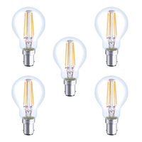 Integral LED Mini Globus aus Glaskolben B14 4W (36W) 2700K Nicht-Dimmbare Lampe - 5er Pack