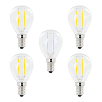 Integral LED Mini Globus aus Glaskolben E14 2.8W (25W) 2700K Nicht-Dimmbare Lampe - 5er Pack