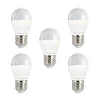 Integral LED Mini Globus E27 5.5W (40W) 2700K Nicht dimmbare Mattlampe - 5er Pack