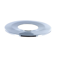 Integral Low-Profile-Downlight Fire Rated statische Lünette - Chrom poliert