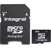 Integral Micro SD (SDHC) Karte - Class 4 (Inkl. Adapter)