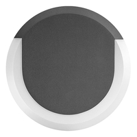 Integral Outdoor Lunox LED Große Wandleuchte 13W 3000K (Warmes Weiß) IP54 - Dunkelgrau
