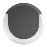 Integral Outdoor Lunox LED Mini-Wandleuchte 8W 3000K (Warmes Weiß) IP54 - Dunkelgrau