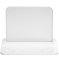 Integral USB LED Tischleuchte und Durchgangsladegerät (Weiß)