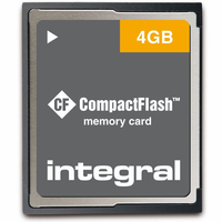 Integrierte 4GB Compact Flash Karte