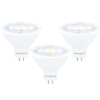 Integrierte MR16 LED-Glühbirnen GU5.3 4.6W (35W) 2700K (warmes Licht) Nicht dimmbare Lampe - 3 PACK